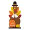 Glitzhome® 31" Thanksgiving Wooden Turkey Porch Décor